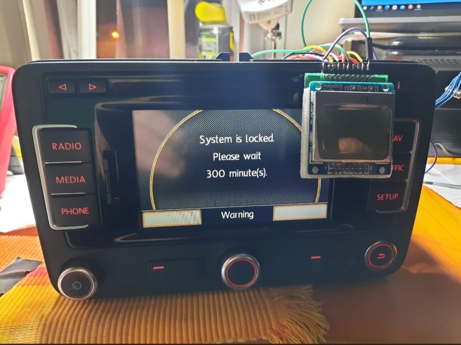 Rns315 radio code pin safe