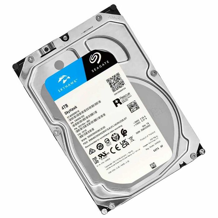 Hard Disk Seagate Skyhawk 4TB 256MB SATA3 PC NAS NVR DVR Nou Sigilat