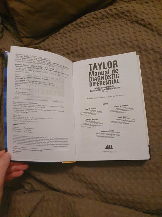 TAYLOR Manual de diagnostic diferential editia a IIIa