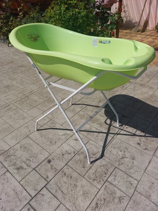 Cadita bebe cu suport metalic