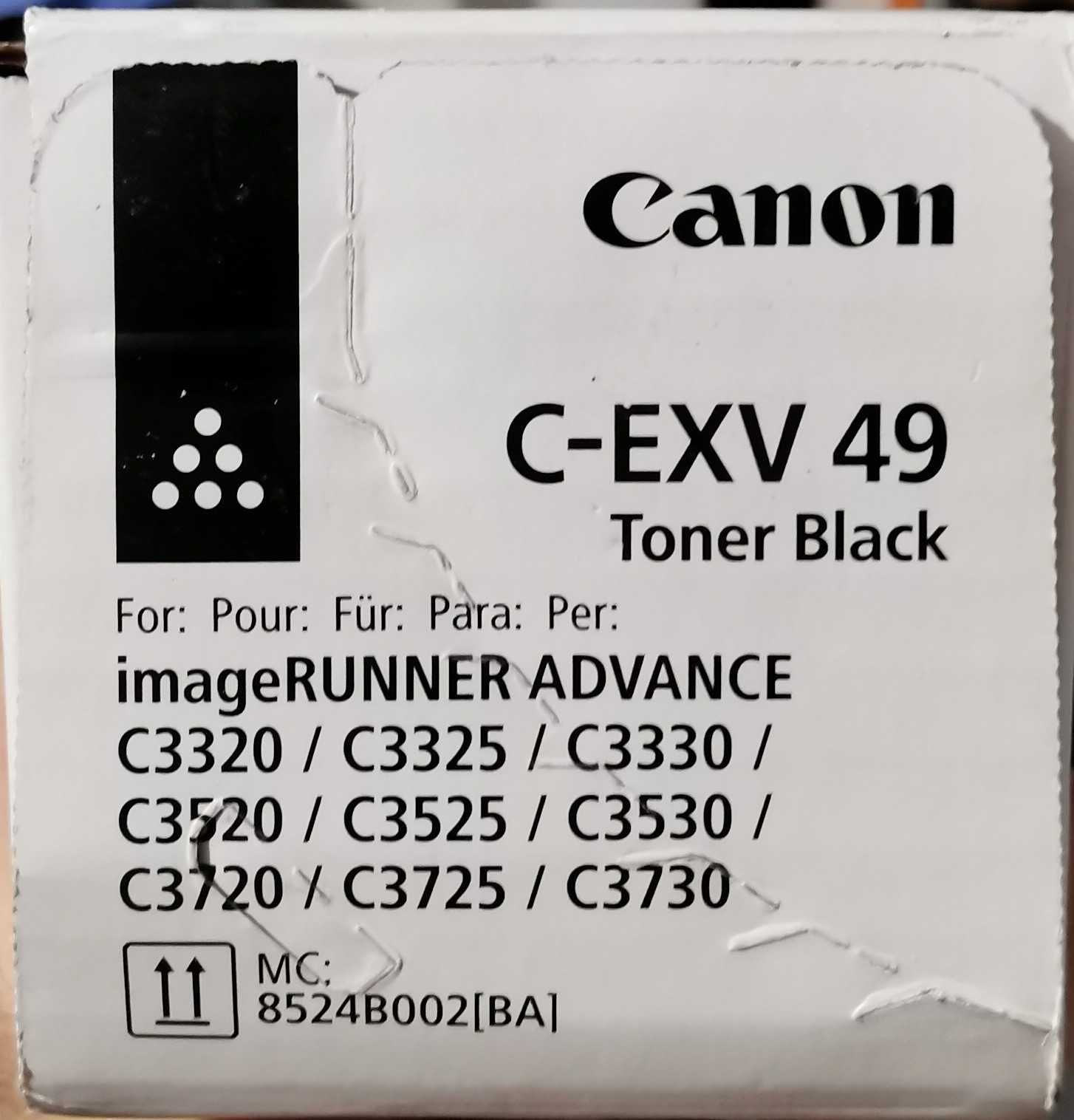 Toner	C-EXV 49
Cod   CF8526B002AA