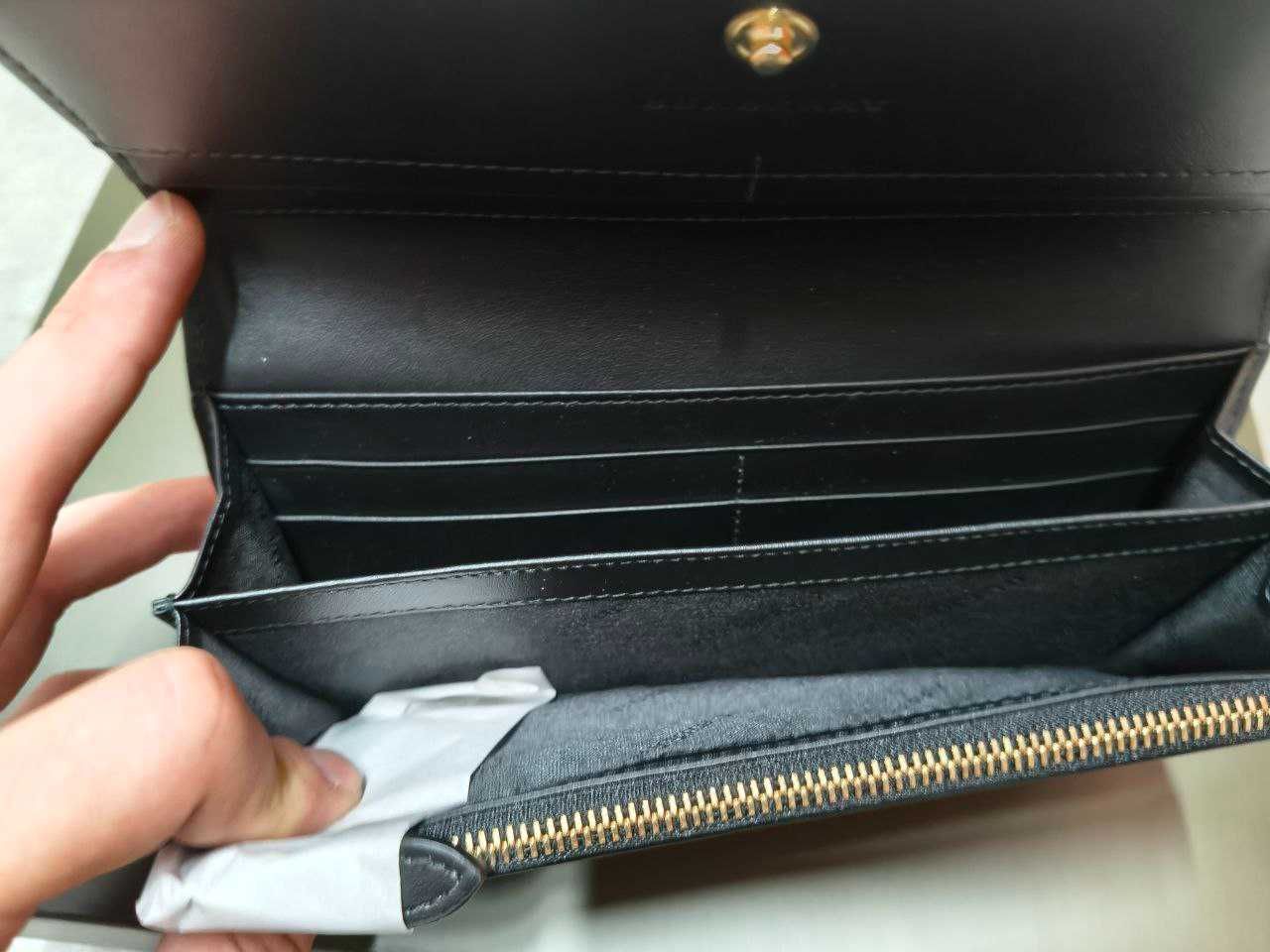 Portofel Burberry Porter Continental | Piele & House Check | Nou