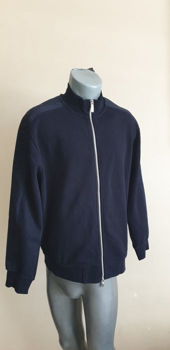Armani Exchange Full Zip Cotton Knit M / L НОВО ОРИГИНАЛ Мъжко Горнище
