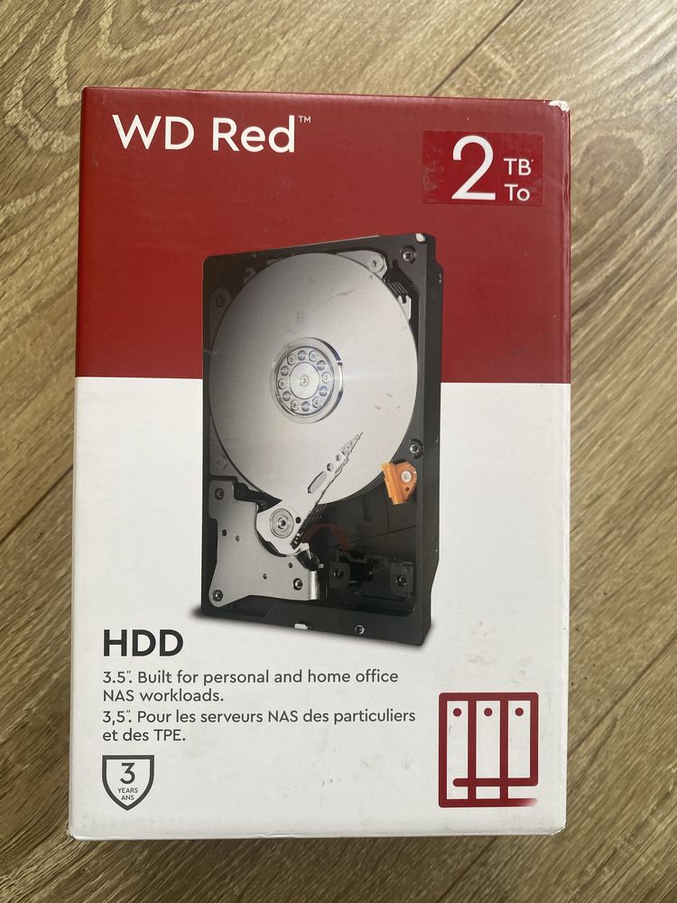 WD Red 2 TB HDD 3,5