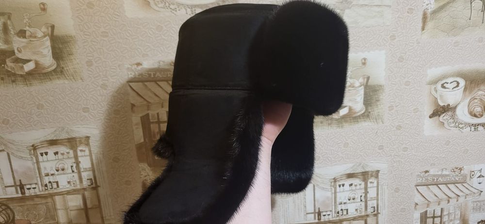Продам мужскую норковую шапку