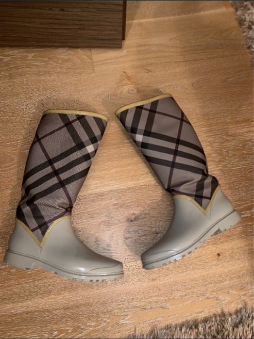Cizme cauciuc dama Burberry
