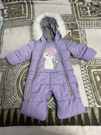 куртка для девочки (комбинезон), 6 месяцев (до годика)