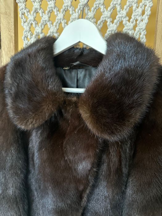 Haina dama din blana naturala nutrie
