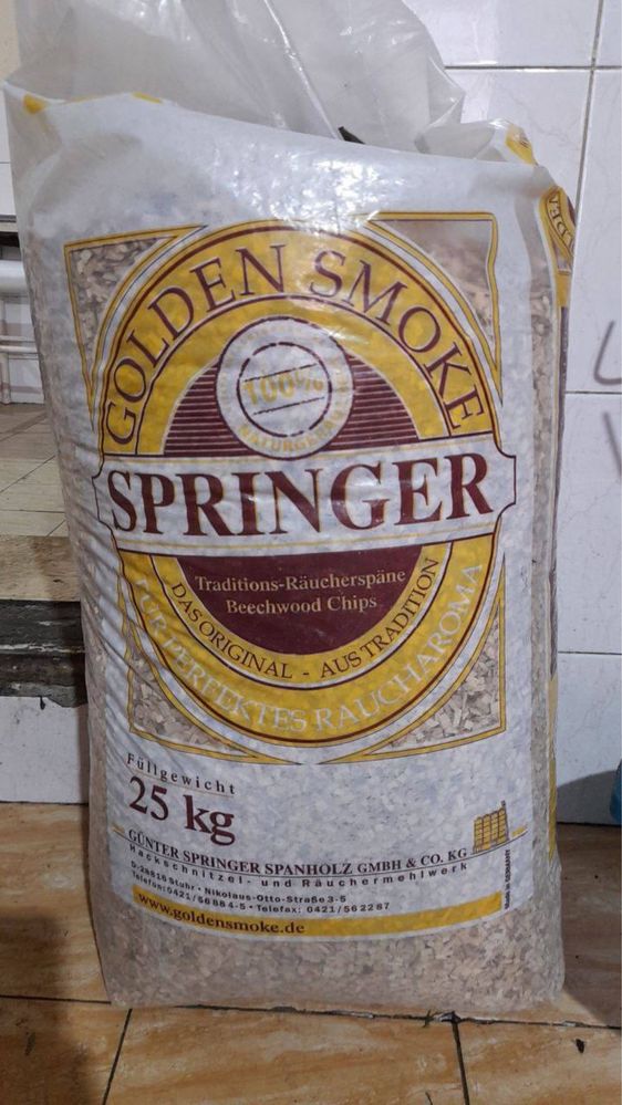 Щепа буковая для копчения, Springer Golden Smoke (Германия)