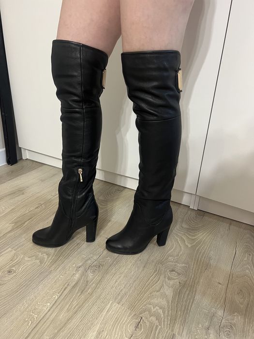 Женские зимние ботфорты