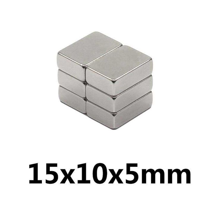 Неодимов магнит 15x10x5mm N52, magnit, neodimov, магнити, magnet