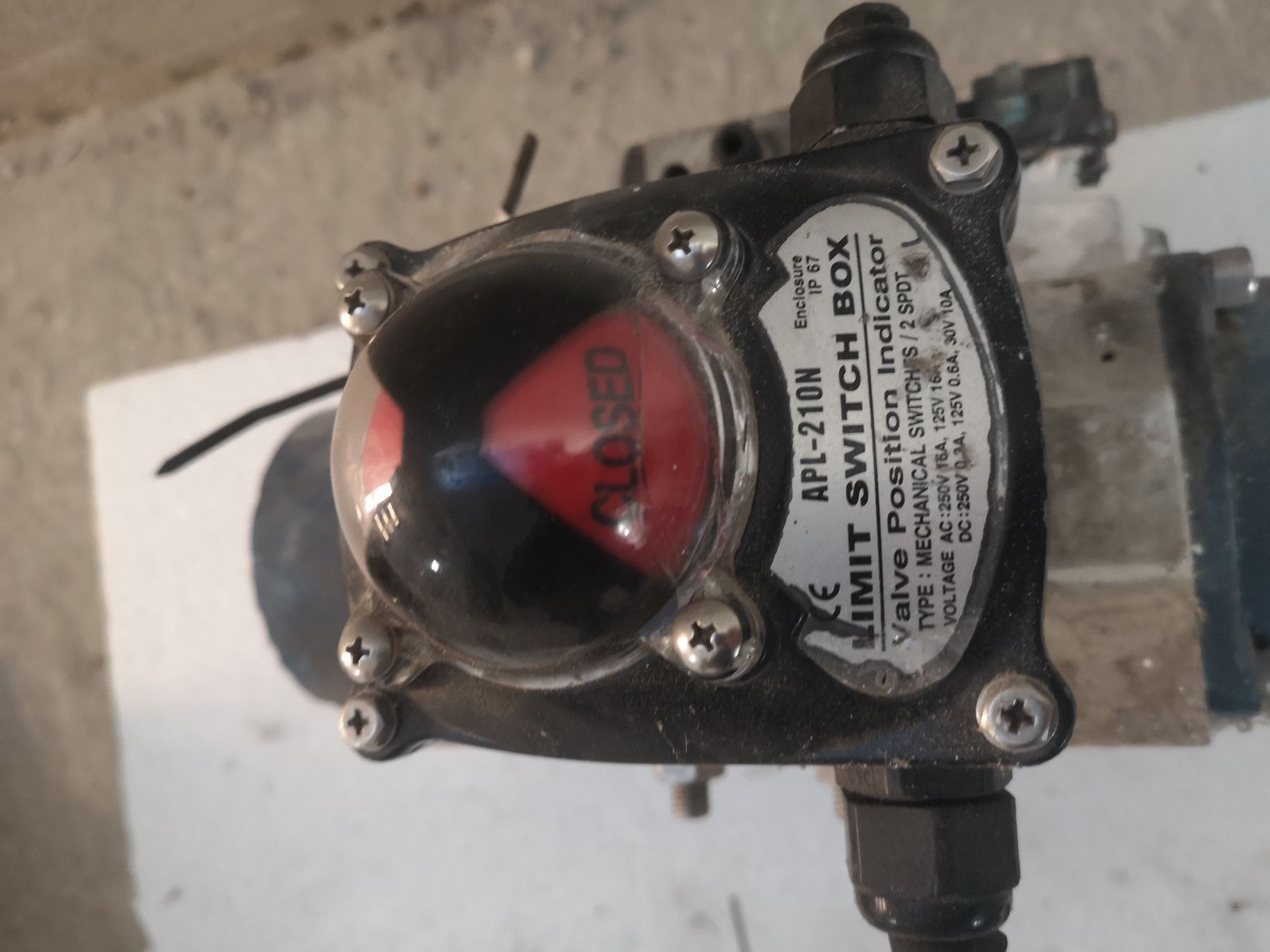 Servomotor actuator pneumatic full echipat AT401U-S10-A