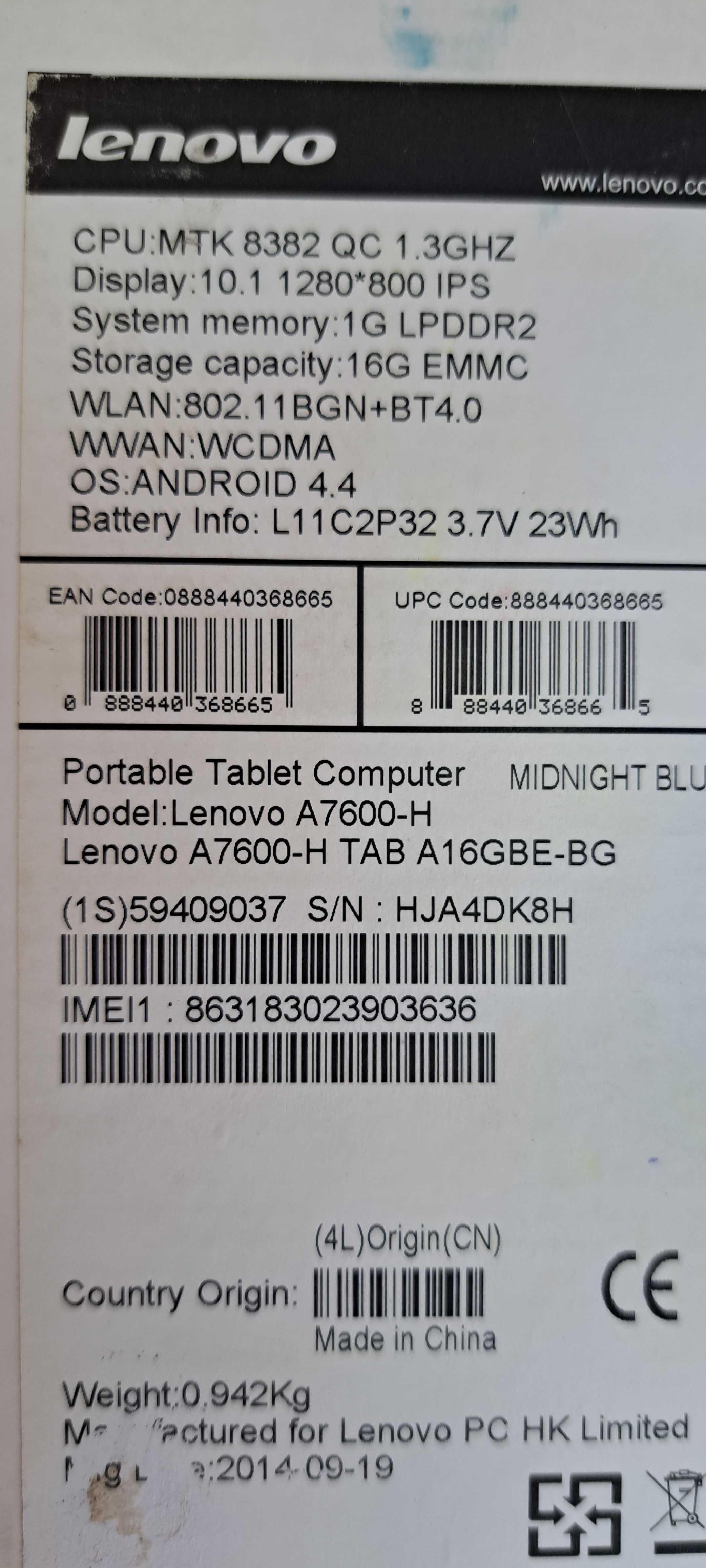 Tableta Lenovo Tab A10