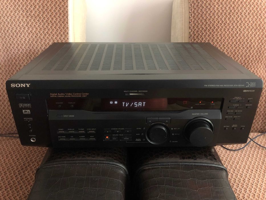 Sony STR-DE 545 Receiver 5.1 Digital A/V Control Center 24BIT.  CA NOU