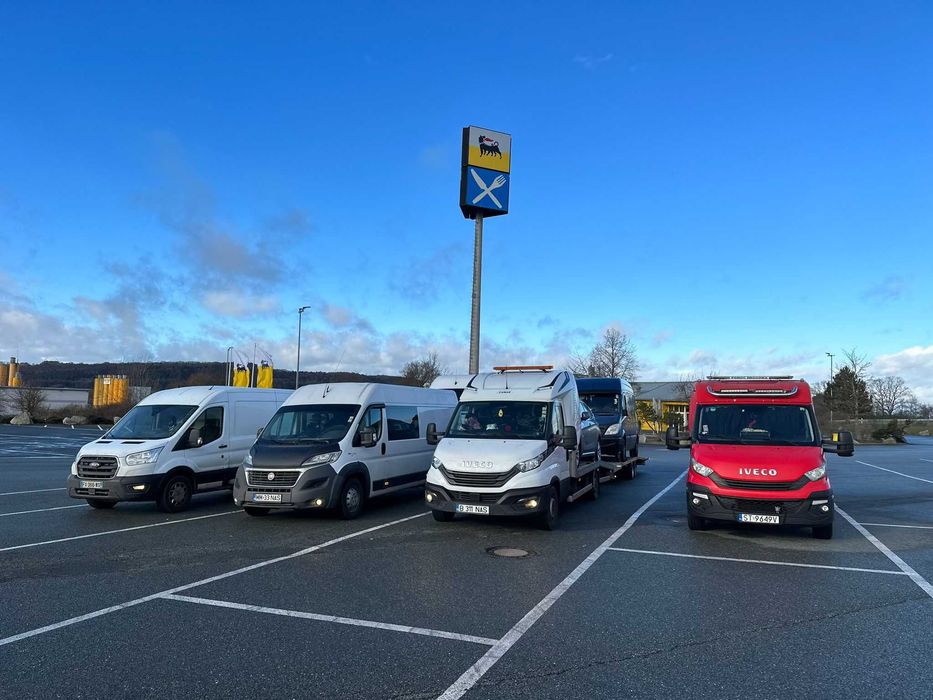 Transport auto / Tractari / Platforma / Franta / Europa / Licență+CMR