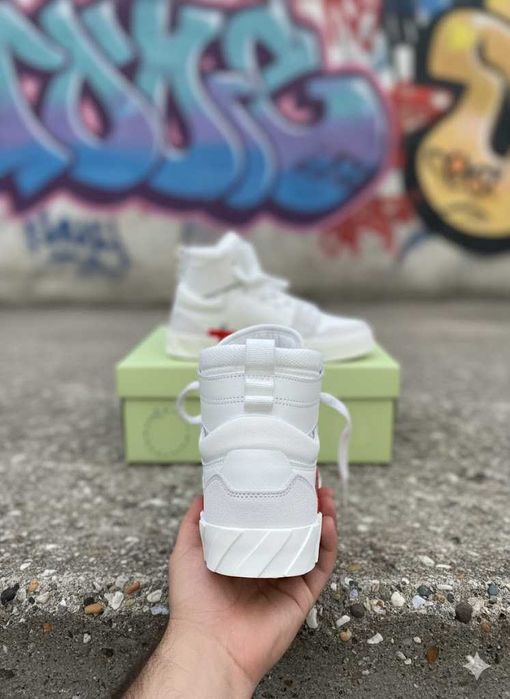 Adidasi Off White High Court 3.0 - Adidasi Premium - Piele Naturala