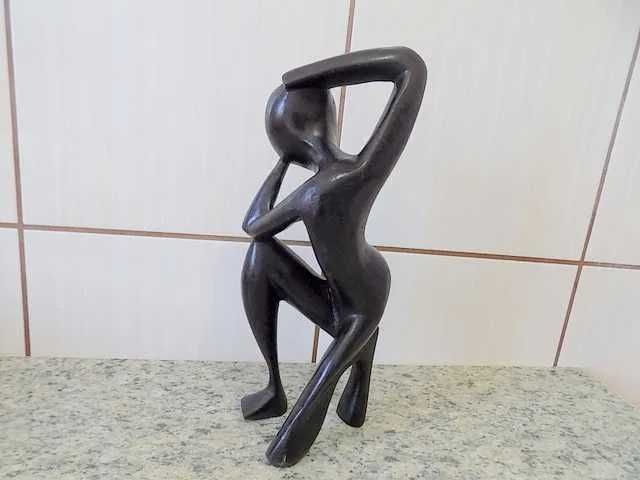 Statuieta abanos nud abstract piesa colectie