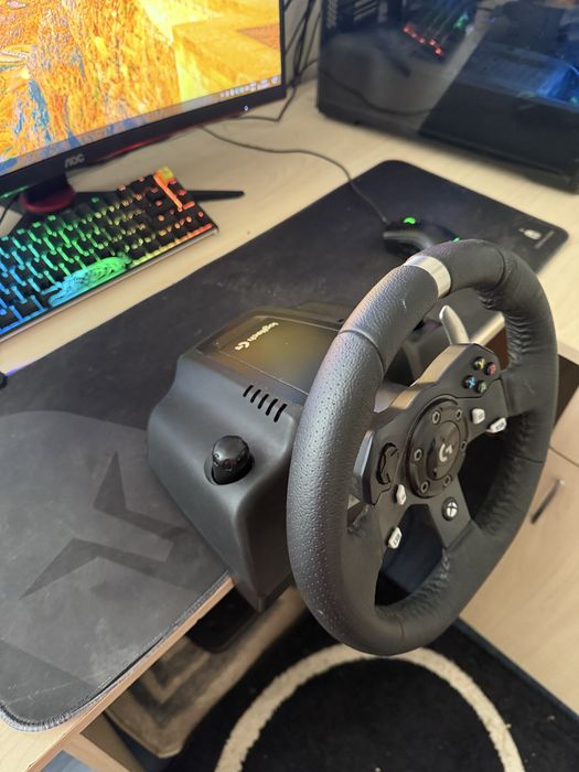 Волан и педали Logitech g920