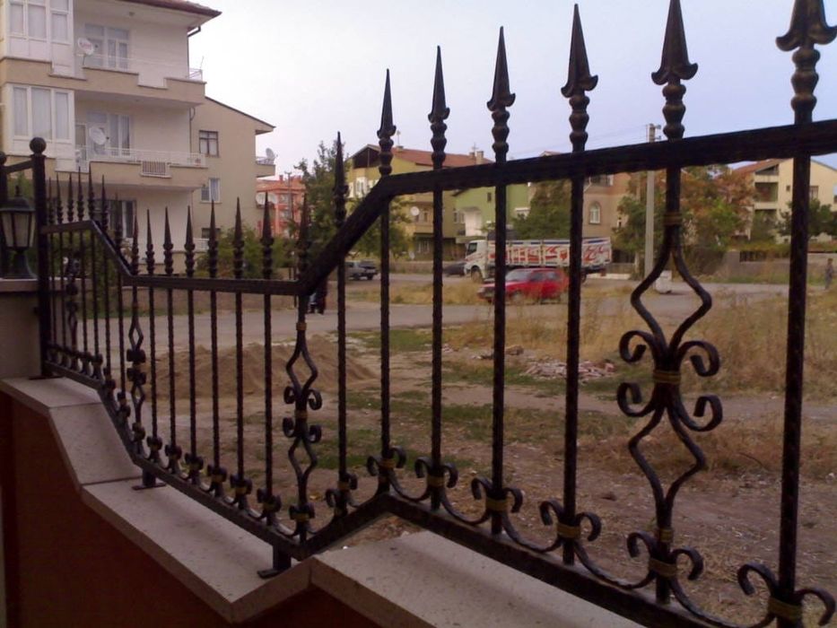 Ковано желязо огради и портали, ламелни огради, лазерна обработка