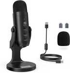 Microfon USB ZealSound K66,condensator PC,telefon,streaming podcast