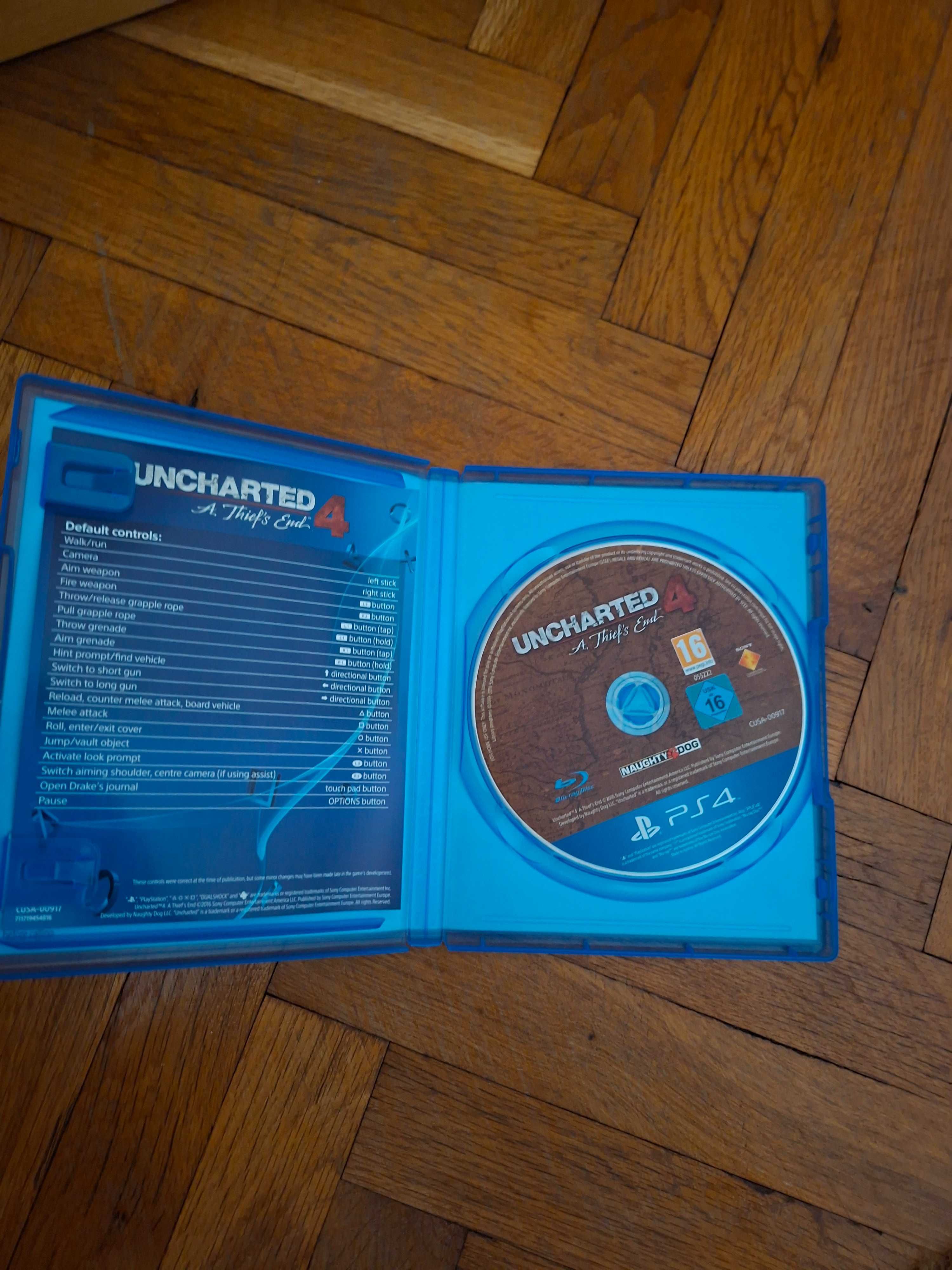 Игра Uncharted 4 за ps4