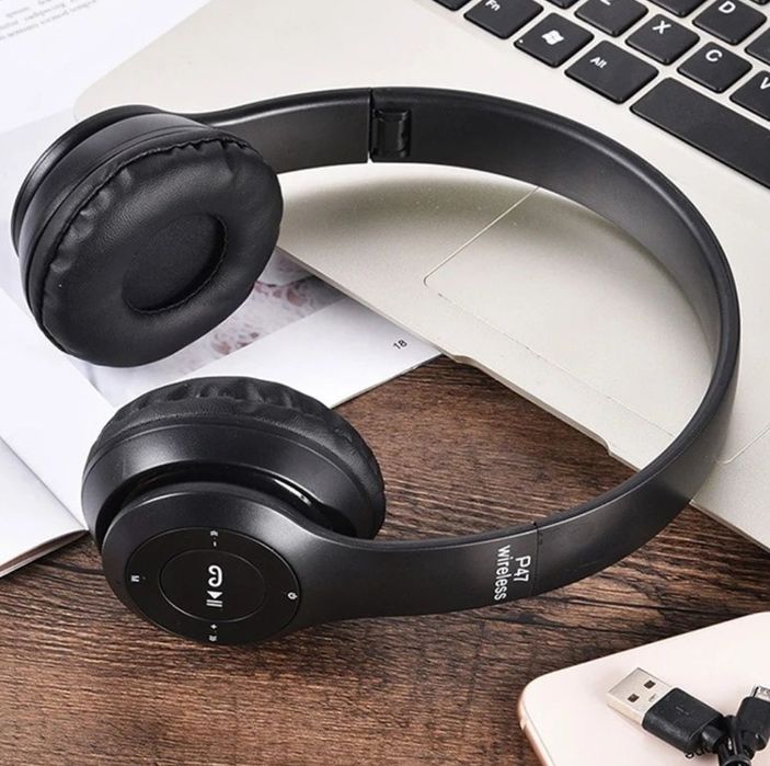 Casti Audio Bluetooth 5.0 Căști DJ cu port microSD