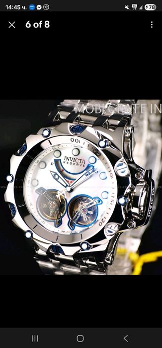 Invicta  duo open hearts  . Чсовник механичен