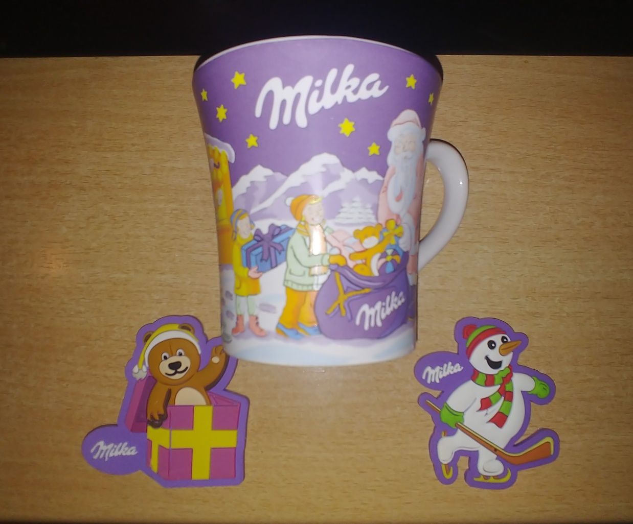 Милка Milka Frida, чаша и два магнита