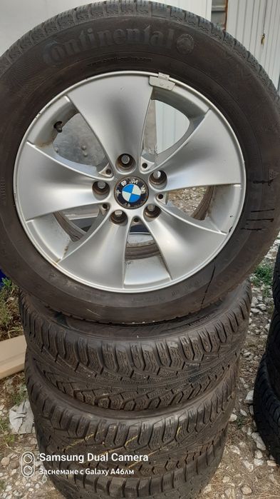 Ляти джанти с гуми за БМВ 16 цола