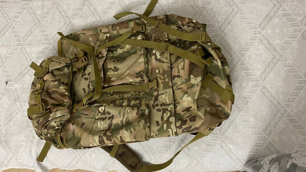 Продам камуфляжный рюкзак, с вместимостью более 100 литров