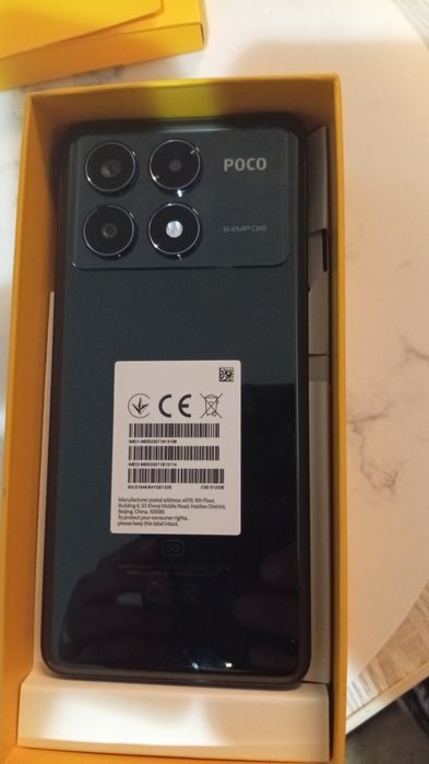 Vând poco X6 pro 5g nou