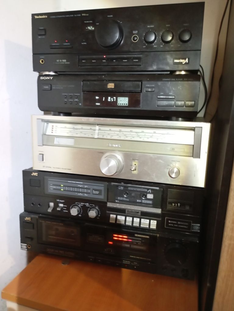 Linie audio , jvc ,technics, Sony
