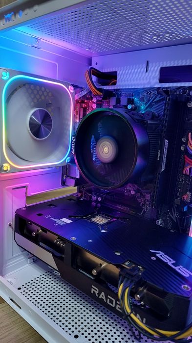 Pc gaming Rx 6600/Ryzen 5 3600/16gb ram Gta V Fortnite Cs 2