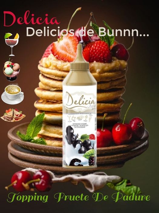 Topping DELICIA, delicios de Bunn...