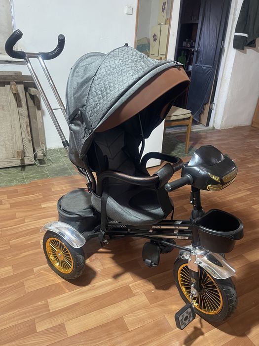 Прогулочная коляка велосипед