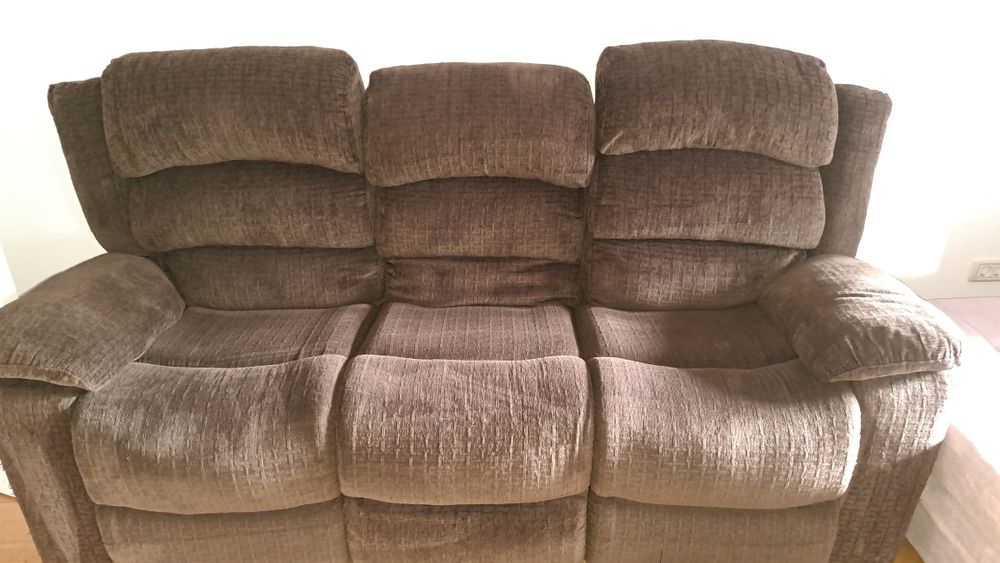 Canapea și fotoliu cu recliner, Mobexpert