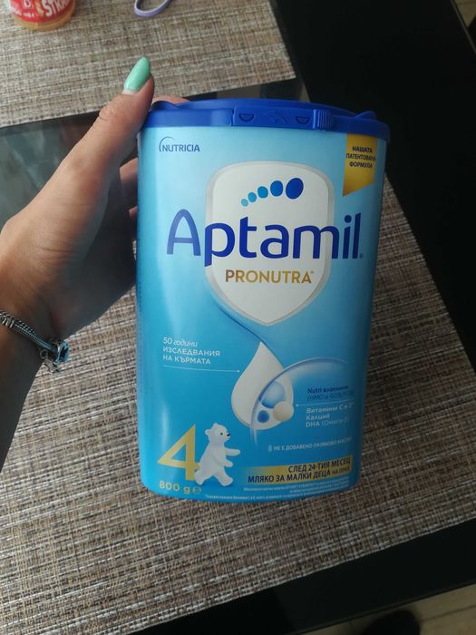 Адаптирано мляко Аптамил 4, за деца над 24 месеца - 800 гр.