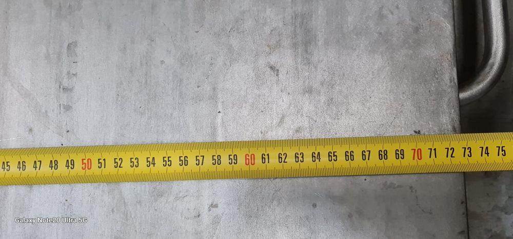 Rampa inox 150x80x12,5