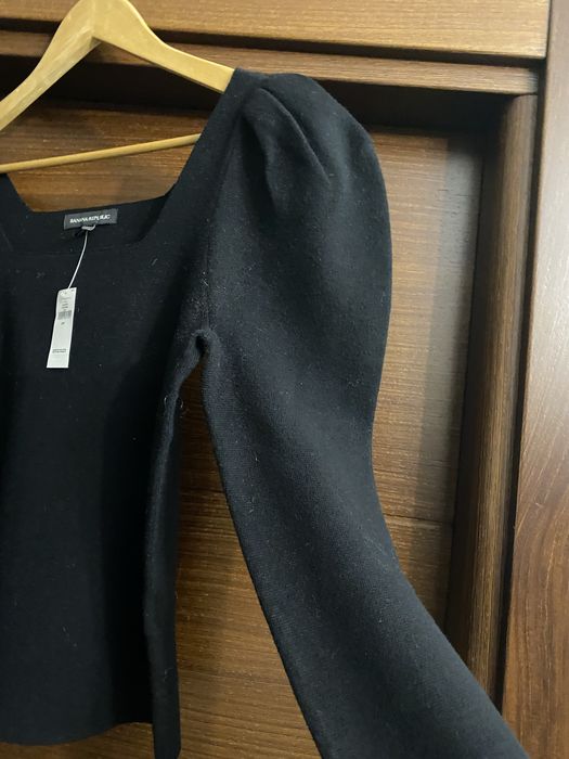 Bluza tricot negru BANANA REPUBLIC marimea S