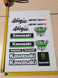 REDUCERE Stickere Kawasaki A3 sticker moto versys ninja yamaha