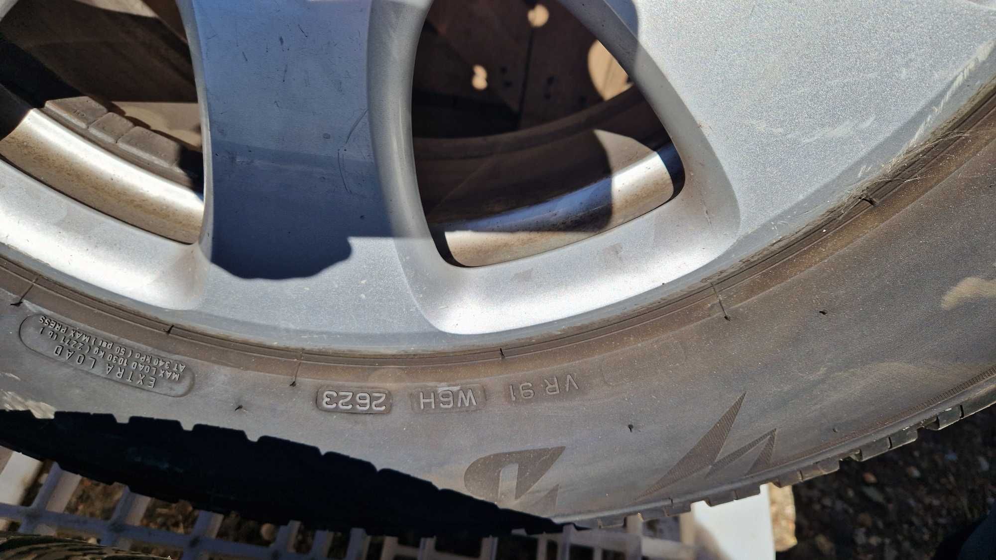 Ауди Q7 Джанти със зимни гуми  255/55 R18 ДОТ 23