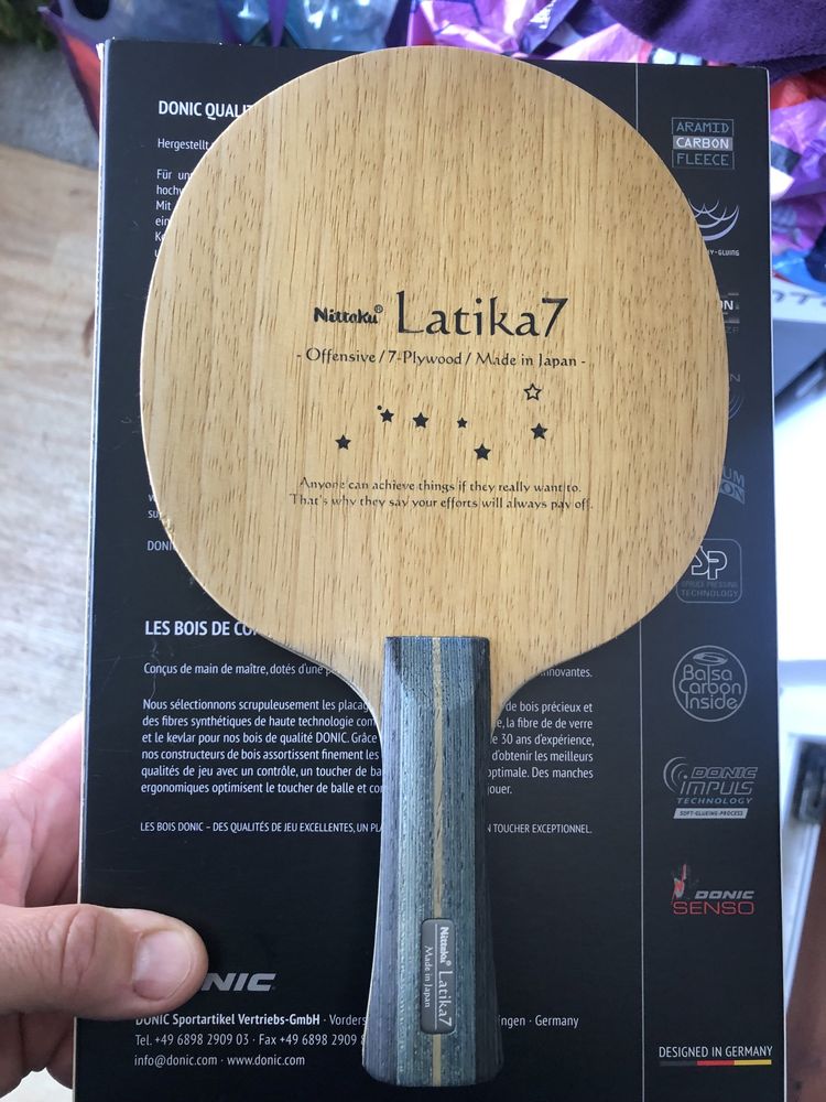 Paleta tenis de masa