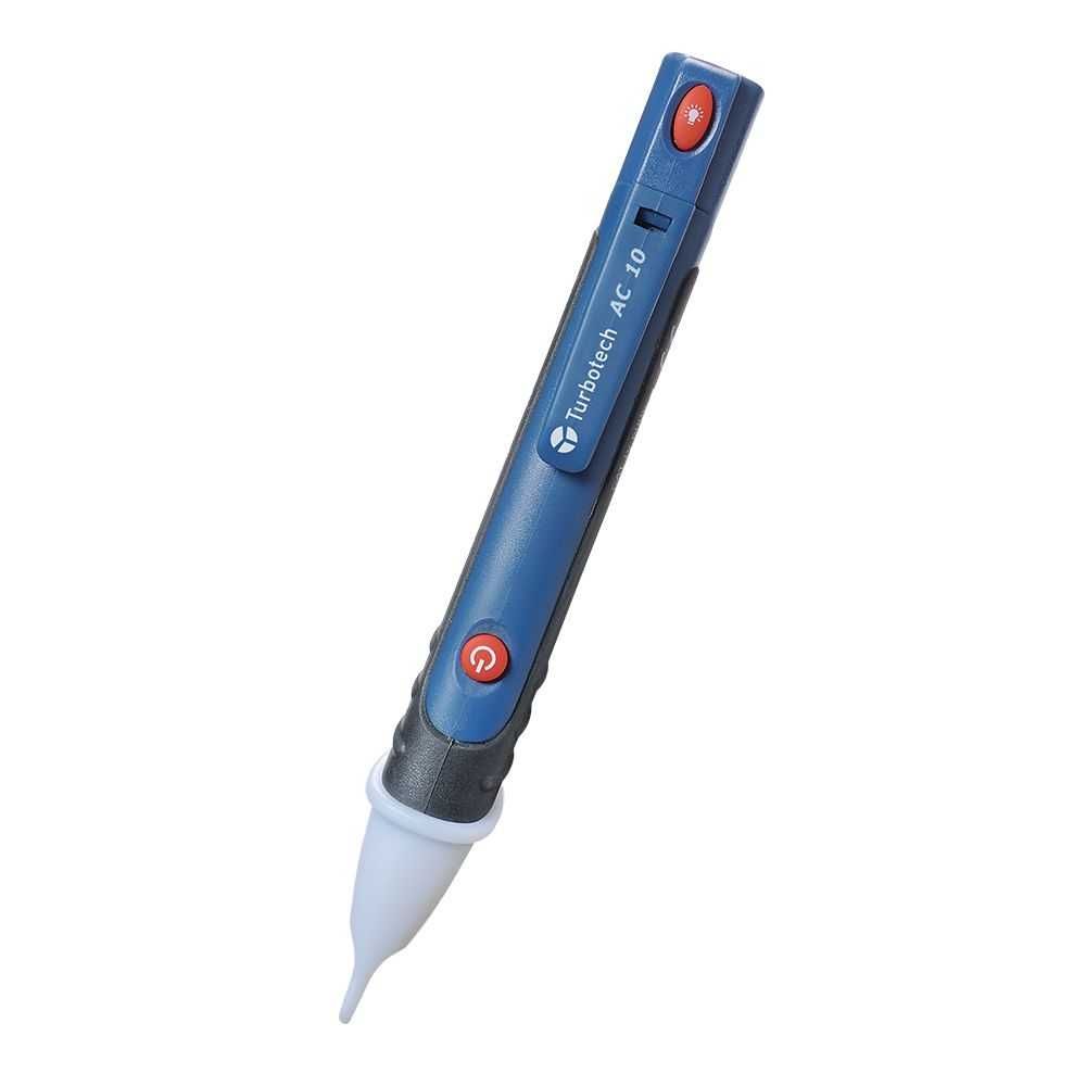 Detector de tensiune fără contact + lanternă TURBOTECH : TTAC10