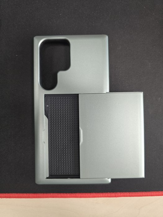 Husa S24 ultra cu slot card