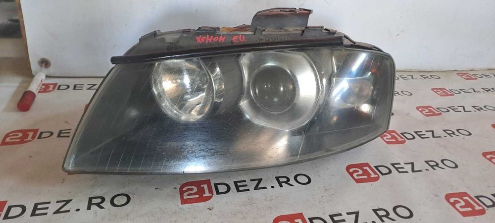 Far stanga Audi A3 8P cu xenon , far complet cod: 8p0941003E 2004-2009