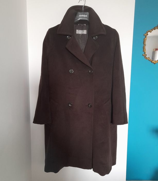 Palton Max Mara autentic lână virgină