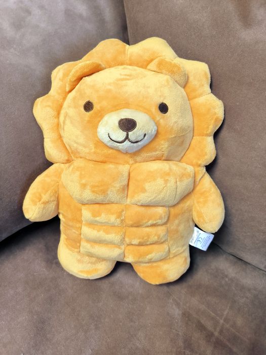 Лев плюшевый с пресом