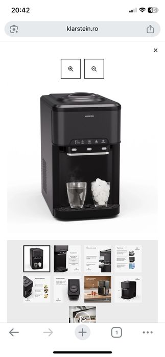 Aparat de facut Gheata Klarstein