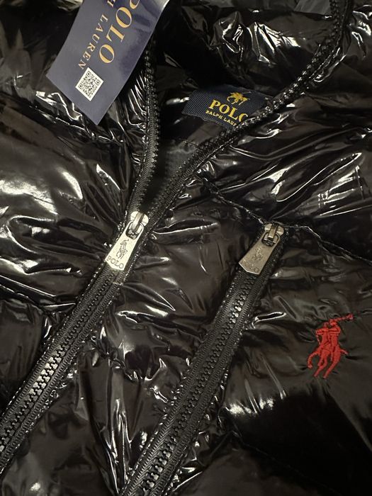 Geaca de iarna talph lauren puffer neagra