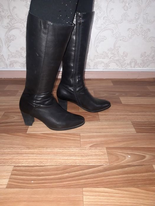 Сапоги зимние длинные